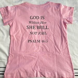 Woman’s Christian shirt